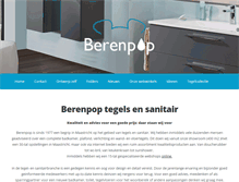 Tablet Screenshot of berenpop.nl